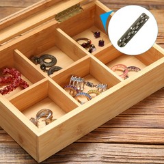 Small Piano Hinge, 2.6″ x 0.6″ 4 PACK Mini 90-Degree Jewelry Box Hinges Brown