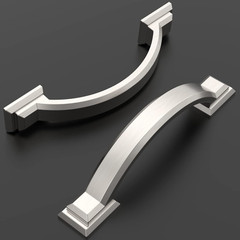 10 Pack Brushed Satin Nickel Cabinet Pulls 3 Inch Hole Centers Handles for Kitch