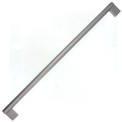 Liberty Round Flat Side 16 3/8″ (416mm) Ctr Cabinet Bar Pull Aluminum PN9018-AL