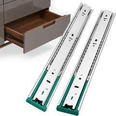 Soft Close Drawer Slides 22 Inch Heavy Duty Side Mount Dresser Cabinet