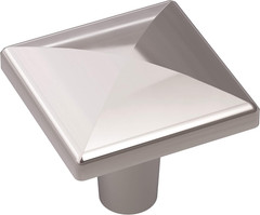 Extensity 1-1/2 Inch (38Mm) Length Polished Chrome Cabinet Knob – 25 Pack