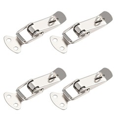 4 pcs Iron Spring Loaded Toggle Latch Catch Clamp, 72mm Overall Length