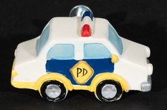 Set of 11 Mini Police Car Drawer Cabinet Dresser Knob Pulls Unused