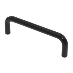 Black 3 3/4″ (96mm)cc Keeler PW396-22 Cabinet or Drawer Wire Pull Handle
