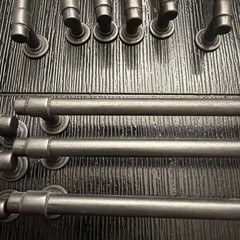 17 Liberty Hardware 5″ Soft Iron Francisco Cabinet Cupboard Drawer Pull Handles