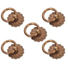 5 Pcs Vintage Drawer Handles Cabinet Chest Pull Brasss Pulls for Dresser