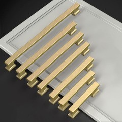 10 Pack Brushed Gold Cabinet Pulls 5 Inch128mm Hole Center Kitchen Cabient Har