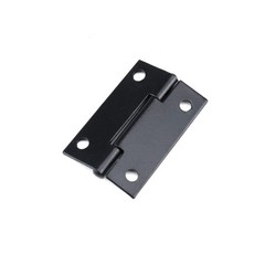 Antrader Folding Hinge,Cabinet Gate Closet Door 1.5″ x 0.94″, 24pcs, Black