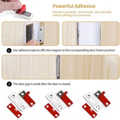 Magnetic Cabinet Catches Magnet Door Stops Closer For Closet Cupboard Furniture