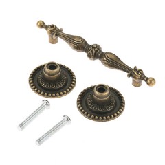 1pc European Style Furniture Cupboard Door Pull Handle Retro Cabinet Drawer Knob