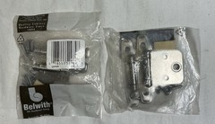 2 Sets Belwith P296-SC Full Inset Cabinet Door Hinge Brushed Nickel