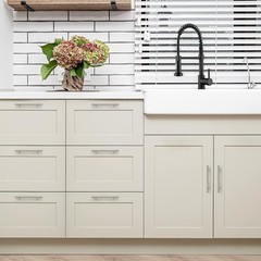 Brushed Nickel Cabinet Pulls, Cabinet Handles, 5 Inch CC, 60 Pack | Stainless…