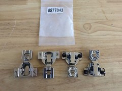 4 PACK 1/2″ Overlay Self-Closing Concealed Cabinet Hinge For Framed Cabinets