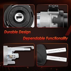 Ignition Lock Cylinder Switch with Keys, Compatible with 12-17 Hyundai Accent