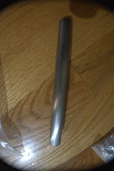 SILVER MATTE HANDLE FOR CABINET OF CLOSET 3 3/4 INCH 6 PCS