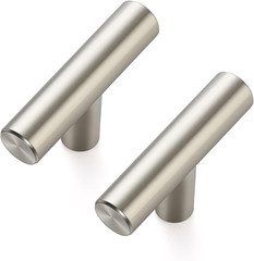 4 Pack 2 inch Length Cabinet Handles Brushed Nickel Stainless Steel Kitchen Draw
