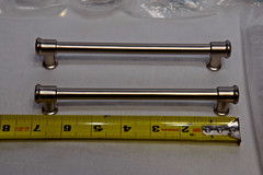 Lot of (15) Schaub Steamworks Cabinet Pulls 6 in. CtC Satin Nickel 79-6-15