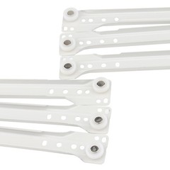 MOUYAT 6 Pairs 12 Inch Bottom Mount Drawer Slide, Heavy Duty Drawer Rails