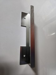 6″ Brushed Aluminum Finger Edge Pull Cabinet Door handle Bar Back Mount Drawer