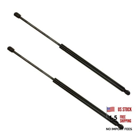 2pcs 26.06 in Front Hood Lift Support 1 Support On Hood (Vehicle Produced