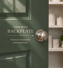 trust4care 8-Pack Brushed Satin Nickel Large Bifold Closet Set of 8,
