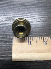 Hickory 1-1/2″ Domed Ring Knob Tumbled Antique solid Brass Cabinet Pulls (69)