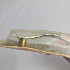 Vintage W.T. Grant NOS Brass Drawer Cabinet Pull Handle Brass French Provencial