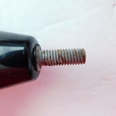 Industrial Cabinet Knobs Hardware Screw Drawer Handle Pulls Salvaged 8 Black VTG