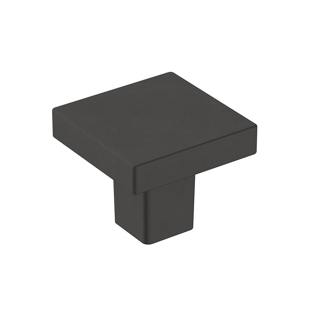 Amerock BP36905FB Monument Collection 1-3/16 in. (30mm) Knob, Matte Black