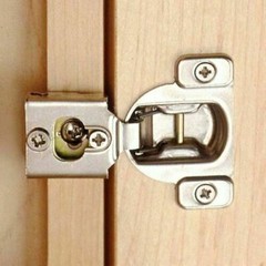 1/2″ Overlay Soft Close Face Frame 105° Compact Door Cabinet Hinges Handware Lot