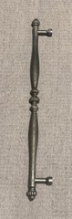 Lot of 2 TOP KNOBS Somerset Melon 18” C to C Appliance Pulls Pewter Antique