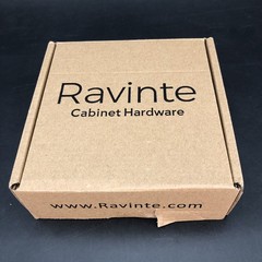 Lot of 9 Ravinte Kitchen Drawer Cabinet Pulls 5 inch Matte Black Metal