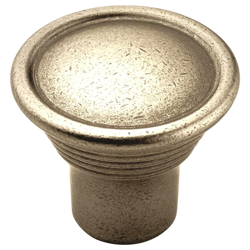 Amerock Vasari Antique Nickel 1 3/16″ Round Cabinet Knob BP24010AN