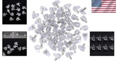 5mm Self-Locking Shelf Support Pegs – 95 Durable Clips for Cabinets & Bookcases