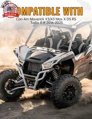 Aluminum Door Handles for Can-Am Maverick X3 Accessories, UTV Door Latches Compa