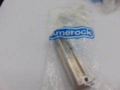 Lot Of 25 Amerock Satin Nickel Cabinet Rectangular Cup Pull Hardware BP26130-G10
