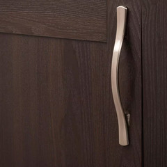 Euro-Contemporary 18 In. Center-To-Center Satin-Nickel Appliance Pull