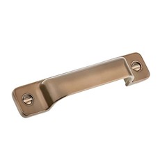 Mission Square 3-3/4″ (96mm) Center to Center Champagne Bronze Handle