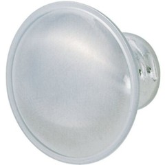 (5)-Amerock Allison Satin Chrome 1-5/16 In. Cabinet Knob Model: 14403SCH