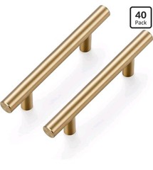 Ravinte 40 Pack 5 Inch Champagne Bronze Cabinet Pulls