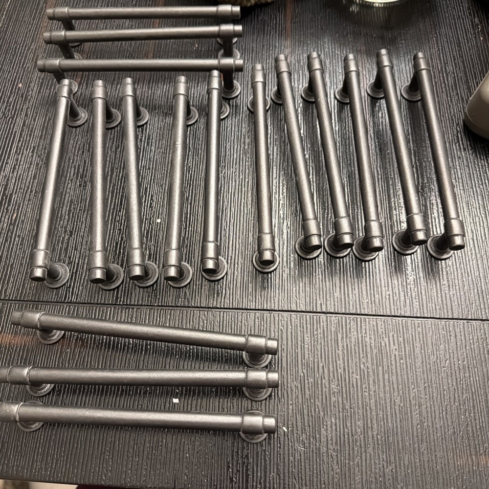 17 Liberty Hardware 5″ Soft Iron Francisco Cabinet Cupboard Drawer Pull Handles