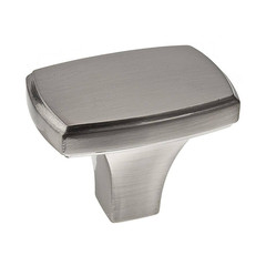 Prévost Collection 1-11/16 In. (43 Mm) Traditional Brushed Nickel Rectangle Cabi