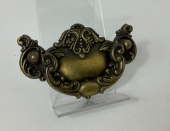 Victorian Style Batwing Bail Drawer Pull Antique Finish