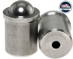 Émbolo de resorte, 2 unidades, 10 mm de diámetro, acero inoxidable 304