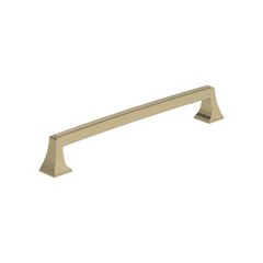 Amerock Mulholland 8 Inch C/C Handle Cabinet Pull in Golden Champagne