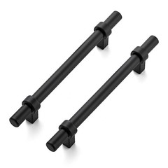 Ravinte 30pk Matte Black Cabinet Pulls 5″ Hole