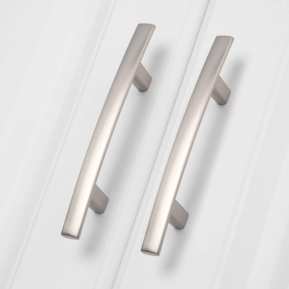3 Inch Cabinet Handles 50 Pack Brushed Nickel Cabinet Pulls Arch Drawer Hardware