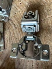 1 1/4 Inch (1.25”) Overlay Cabinet Hinges, Set of 21