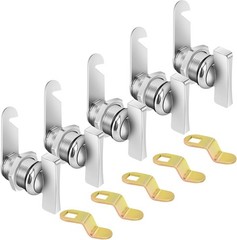 Cam Lock 7/8” 5PCS Thumb Locks Operated Offset, RV Locks for Compartment