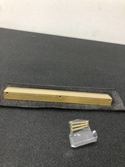 Alno A970-8-PB/NL Tab 8-1/2 Inch Long Finger Cabinet Pull – Unlacquered Brass
